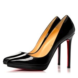 Christian Louboutin Patent Pigalle Platform 120mm